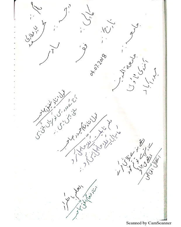 ششماہی ثانی کے اختلافات — الھدایہ