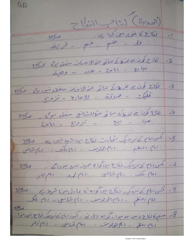 ایم سی کیوز — الھدایہ