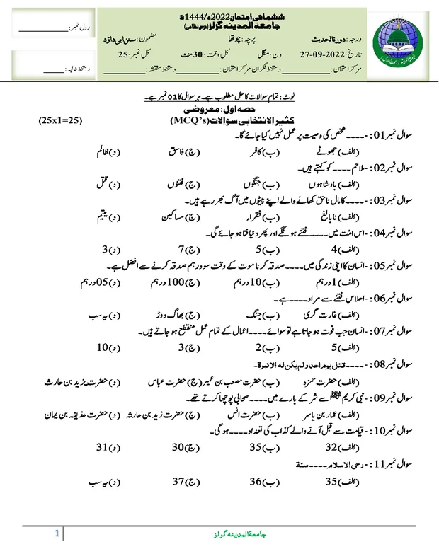 سنن ابی داؤد — سنن ابو داؤد